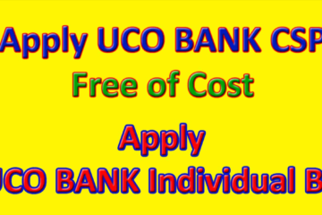UCO Bank CSP Registration